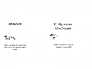 Zenon Kivu Wall Moka/Blanco Brillo kád