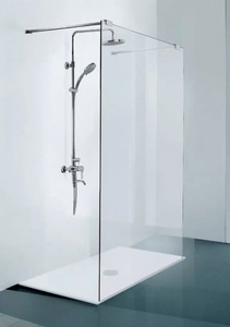 Sanotechnik ELEGANCE WALK-IN zuhanyfal (8 mm) 100 cm (N8100)