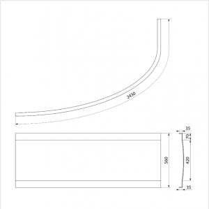 POLYSAN NAOS 180 előlap, (46312)