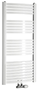 AQUALINE STING fürdőszobai radiátor, 650x1237mm, 679W, fehér (NG612)