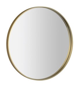 Sapho NOTION kerek keretes tükör, átm. 60 cm, matt arany