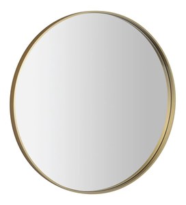 Sapho NOTION kerek keretes tükör, átm. 70 cm, matt arany