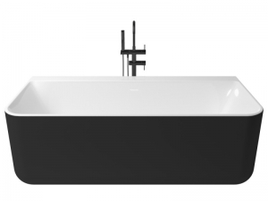 Zenon Kivu Wall Negro/Blanco Brillo kád