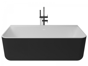 Zenon Kivu Wall Negro/Blanco Mate kád