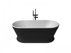 Zenon Heritage Negro/Blanco Mate szabadonálló kád