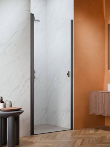 Radaway Nes Brushed GunMetal DWJ I szálcsiszolt fegyvermetál zuhanyajtó