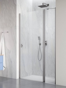 Radaway Nes Brushed Nickel DWJ II szálcsiszolt króm zuhanyajtó