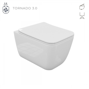 ONIL Tornado 3.0 fali WC csésze Soft Close ülőkével