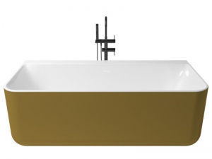 Zenon Kivu Wall Oro Metallic/Blanco Brillo kád