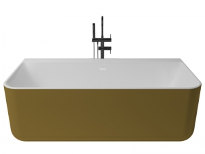 Zenon Kivu Wall Oro Metallic/Blanco Mate kád