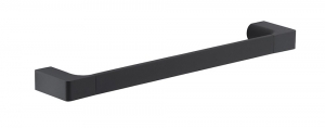 PIRENEI törölközőtartó, 350x66mm, matt fekete (PI213514)