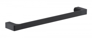 PIRENEI törölközőtartó, 450x66mm, matt fekete (PI214514)