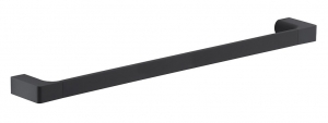 PIRENEI törölközőtartó, 600x66mm, matt fekete (PI216014)