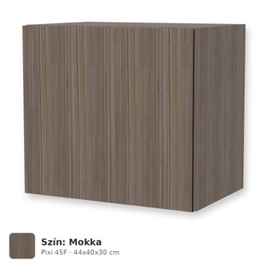 Tboss Pixi 45F felső szekrény tükör fölé, világítás nélkül, Mokka