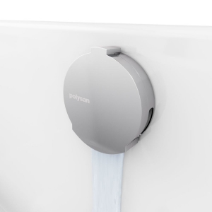 POLYSAN kád le- és túlfolyó, kádtöltővel, bovdenes, 1000mm, átm.:72mm, króm (71855)