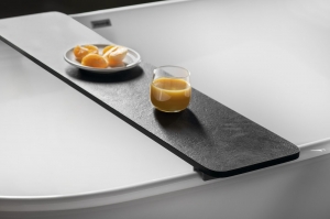 POLYSAN REDUTA kádhoz polc, 82x20cm, fekete (73309)