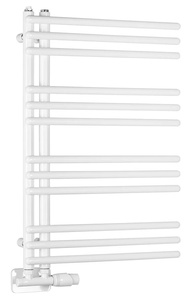 Aqualine POSEIDON fürdőszobai radiátor, 450x740 mm, 249 W, fehér (PS474)