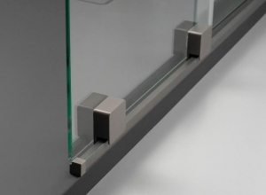 Deante PRIZMA Szögletes Titanium Zuhanykabin