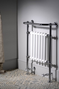 CORK fürdőszobai radiátor 675x960 mm, króm/fehér (RE104)