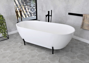 POLYSAN REDUTA lábszerkezet, 150x75cm, matt fekete (72830B)