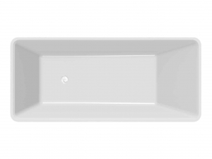 Kolpa San Ramona bathtub-FS 180x80 térbenálló fürdőkád, Kerrock anyagból