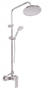 NIL króm Zuhanyrendszer csapteleppel