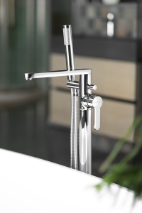 SEMA térben álló kádtöltő csaptelep, 860mm, króm (ZU420)
