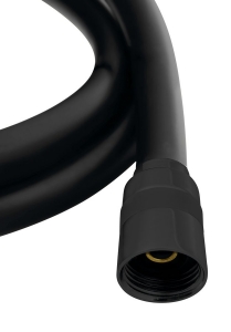 SOFTFLEX zuhany gégecső, 150cm, fekete (1208-17)