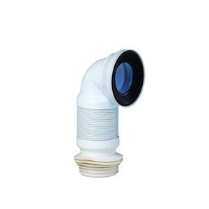 Styron flexibilis WC bekötő könyök, 90 mm-es (STY-530-90-F)