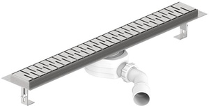 Styron RM rozsdamentes zuhanyfolyóka, 600 mm, MEDIUM fedráccsal (STY-RM-60-M)