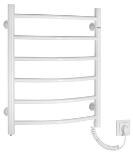 Aqualine SUPE elektromos törölközőszárító radiátor, 480x610 mm, 148 W, fehér (SU148)