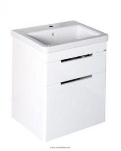 Sapho ELLA mosdótartó szekrény 2 fiókkal, 56,5x65x43 cm, fehér (70062)
