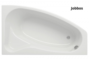 Cersanit Sicilia New aszimmetrikus kád 150x100 és további méretekben