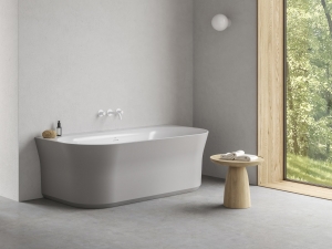 Ravak Ypsilon Wall Smoke Grey/fehér kád