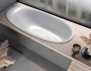 Kolpa San Soft 180x80 beépíthető fürdőkád fehér