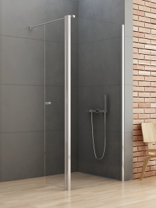 NEW SOLEO Chrome WALK In nyíló ajtóval +(54cm)