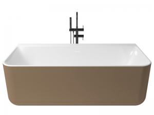 Zenon Kivu Wall Terracotta/Blanco Brillo kád