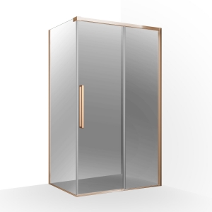 Wellis Clara zuhanykabin brushed rose