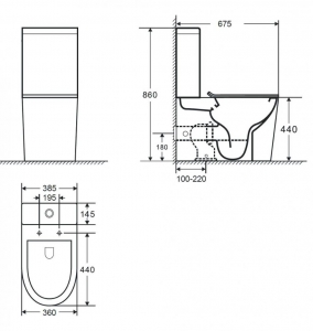 Wellis Clement monoblokkos WC