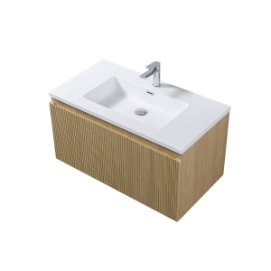 Wellis Varna 90 mosdószekrény melamin fautánzatú