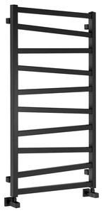 Sapho ZIG fürdőszobai radiátor, 600x1096 mm, 497 W, matt fekete (ZG611B)