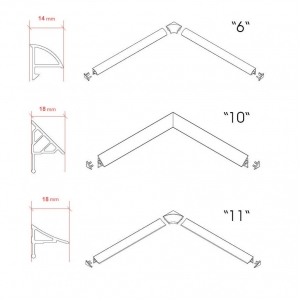 Ravak Záróvég a 10-es vízvető léchez (fehér, 1 db)