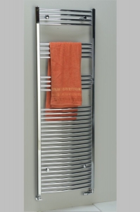 Sapho ALYA fürdőszobai radiátor, króm 500x1118 mm, hajlított