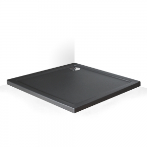 Flat Stone Anthracite akril zuhanytálca