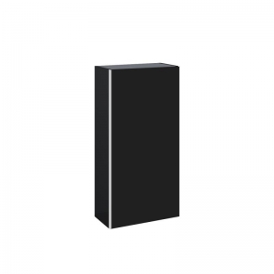 AREZZO design MONTEREY 40 cm-es felsőszekrény (21,6 cm mély)1 ajtóval Matt fekete színben