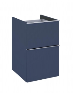 AREZZO design MONTEREY 40 cm-es alsószekrény 2 fiókkal Matt kék színben