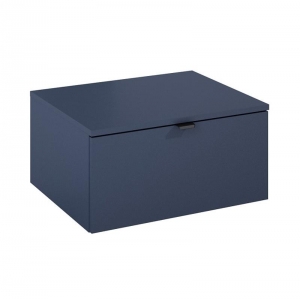 AREZZO design NEBO alsószekrény 60 cm-es, 1 fiókkal, matt kék, matt fekete (2 doboz)