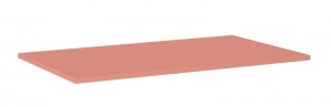 AREZZO design márványpult 80/46/1,5 terra pink