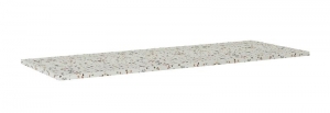 AREZZO design TERRAZZO márvány mosdópult 140/46/2 mix matt