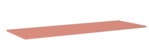 AREZZO design márványpult 140/46/1,5 terra pink